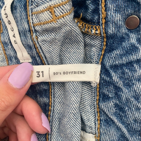 Pacsun Distressed High Rise 90’s Boyfriend Jeans - Picture 4 of 4